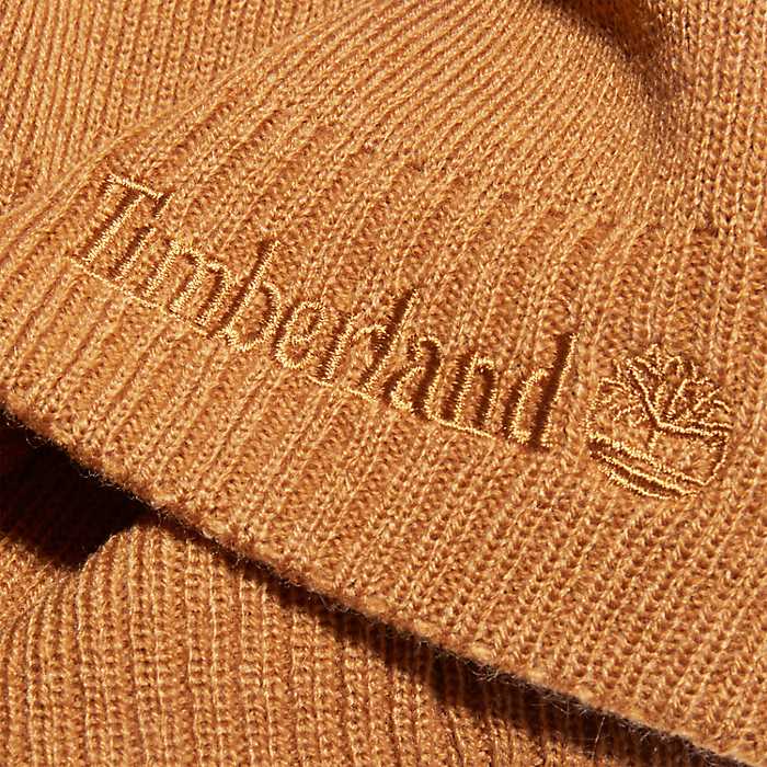 Timberland Knit Logo Beanie